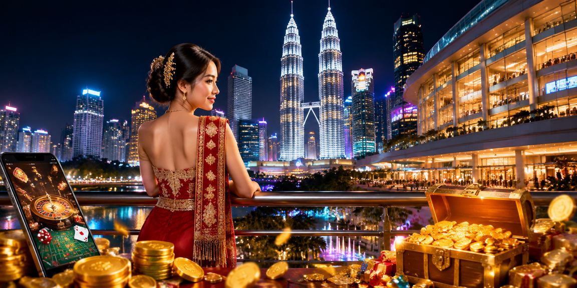 Pemandangan kasino dan aktiviti pertaruhan tradisional Kuala Lumpur